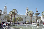 Arequipa, Plaza de Armas with the Cathedral